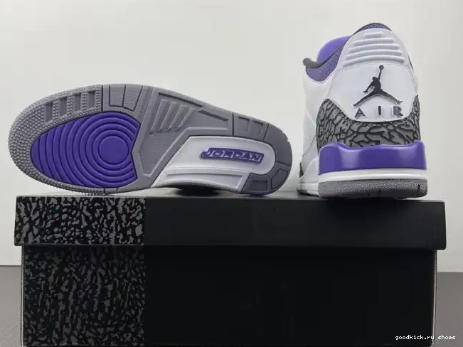 80% Off Sale 3 Retro Jordan CT8532-105 Iris' Air 'Dark 0527